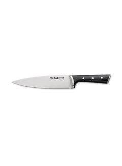 Buy Tefal Ice Force 20 cm Chef Knife stainless steel Black Black 20cm in UAE