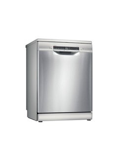 اشتري Series 4, Free-Standing Dishwasher, 60 cm, 6 Programs 13 Place Settings - 13 L SMS4EMI60V Silver Inox في مصر