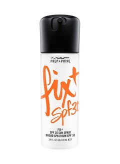 Buy Mac Cosmetics Prep Prime Fix - SPF 30 Sun Spray transparent in Egypt