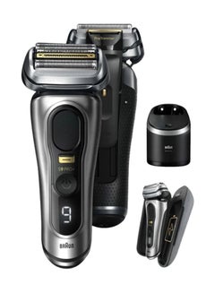 اشتري Series 9 Pro+ Electric Shaver, Wet And Dry With 6-In-1 Smartcare Center And Powercase Silver في الامارات