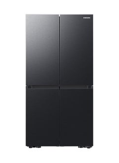 اشتري Bespoke T Style French Door Refrigerator With Beverage Center 602L RF65DG90BEB1AE Black في الامارات