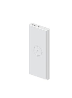 اشتري 10000 mAh Xiaomi 10W Wireeless Power Bank 10000 White في مصر