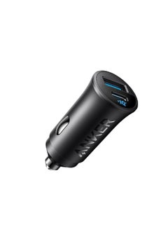 Buy Anker USB-C Car Charger, 30W 2-Port Type-C Car Adapter, iPhone Car Charger with PowerIQ 3.0, for iPhone 15/14/13/12 Series, Samsung Galaxy S23/S22/S21 Series, iPad Pro, AirPods, and More Black in Egypt