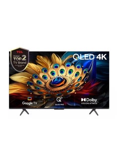 اشتري تلفزيون ذكي 65 بوصة QLED 4K 60 هرتز 65C655 أسود في السعودية