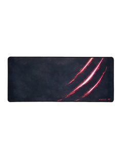 Buy Gaming Mouse Pad, Mousepad With Edge Protection, 700 X 300 X 3 Mm, Black/Red in Saudi Arabia