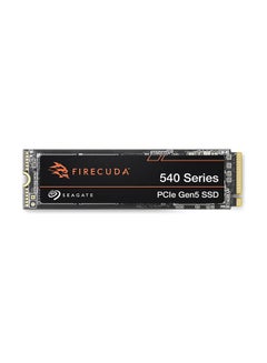 اشتري FireCuda 540 PCIe Gen5 x4 NVMe 2.0 M.2 2280-D2 Internal SSD, 10,000 Sequential Read 10,000 Sequential Write, 3D TLC NAND Flash Memory, 2,000 TBW | ZP2000GM3A004 2 TB في الامارات