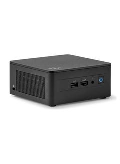 Buy NUC 13 Pro Kit NUC13ANHi5 Barebone Computer, Intel Core i5-1340P, Up to 64 GB DDR4-3200, M.2 22x80 NVMe; 22x42 SATA, 2.5'' SATA Slot, 2.5Gbe LAN, 4x USB, 2x HDMI, EU Cord | 90AB3ANH-MR6120 Black in UAE