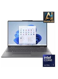 Buy Yoga 7i 2-in-1 Laptop 16" Touchscreen Core Ultra 7 Processor/16GB RAM/1TB SSD/Window 11 Home English Strom Grey in UAE