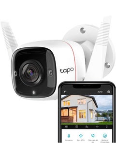 Buy Tapo Outdoor Security Wi-Fi Smart Camera 2k QHD (C320WS) in Saudi Arabia