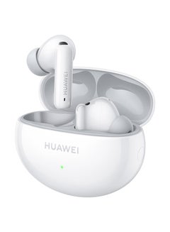 Buy FreeBuds 6i True Wireless In-ear Earphones, Dynamic ANC 3.0, Punchy Bass, Fast Charging, Longer Listening, Distraction-Free Calling, IP54, Dual-Device Connection White in Egypt