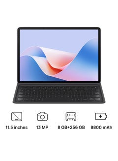 اشتري جهاز MatePad 11.5S مزود بإصدار ورقي غير لامع مقاس 11.5 بوصة، باللون الرمادي الفلكي، وذاكرة الوصول العشوائي (RAM) سعة 8 جيجابايت، ومساحة تخزين داخلية 256 جيجابايت، ولوحة مفاتيح واي فاي - إصدار الشرق الأوسط في الامارات