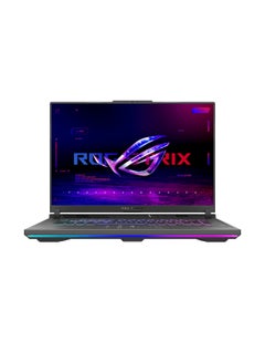 Buy ROG Strix Gaming Laptop With 16-inch WUXGA (1920x1200) 144Hz Display, Core i7-13650HX Processor/16GB RAM DDR5/512GB SSD/DOS(Without Windows)/Nvidia GeForce RTX 4070 8GB/ English/Arabic Grey in Saudi Arabia