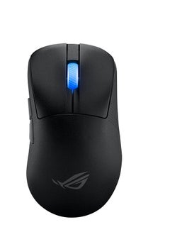 اشتري ماوس الألعاب اللاسلكي ASUS ROG Keris II Ace، خفيف الوزن 54 جرام، مستشعر بصري AimPoint Pro 42K، مفاتيح ميكرو بصرية، SpeedNova Wireless، معزز معدل الاقتراع ROG، الرياضات الإلكترونية وألعاب FPS، أسود في الامارات