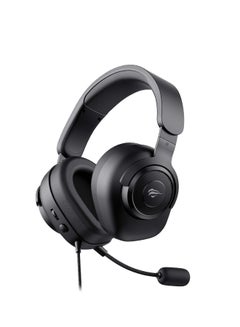 Buy Gaming Headphone with 3.5mm Audio Jack, Memory Foam Ear Pads, Lightweight and Comfortable, Compatible with PC, PlayStation, Xbox, Nintendo Switch, Black in Saudi Arabia