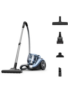 اشتري Compact Power XXL Bagless Vacuum Cleaner | Animal Kit | 900 W | Max Low Consumption Motor | Advanced 3-Level Cyclonic Filtration | Aqua & Gray | 2 Years Warranty | TW4B71HA 2.5 L 900 W TW4B71HA Aqua/Gray في السعودية