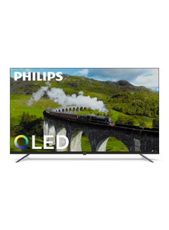 اشتري 55 inch 4K UHD Smart Google QLED TV 55PQT8169/56 Black في الامارات