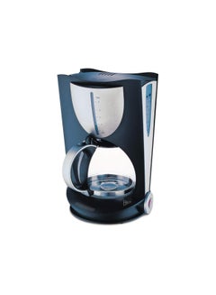 اشتري Coffee Machine 12 Cup for Drip Coffee and Espresso with Glass Carafe 1.4 L DCM80-B5 Black/Silver 12 OZ 1050 W DCM80-B5 black في مصر