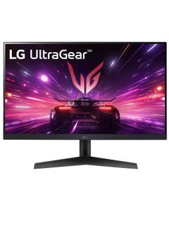 اشتري شاشة ألعاب UltraGear™ مقاس 24 بوصة (1920 × 1080) بدقة FHD، وتقنية لوحة IPS، و2 HDMI مع وقت استجابة يصل إلى 1 مللي ثانية (GTG)، ومعدل تحديث 180 هرتز وHDR10 - 24GS60F-B في السعودية