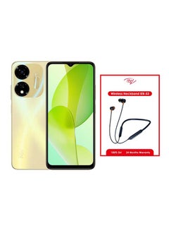 Buy P55 5G Dual SIM Luxurious Gold 8+8GB RAM 256GB 5G - Middle East Version With Wireless Neckband in Saudi Arabia