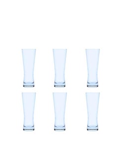 Buy Pasabahce Cerveza Juice Cup-(340ml) Set of 6 Cups -Turquoise Color Turquoise in Egypt