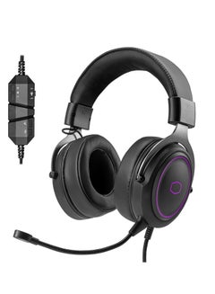 Buy CH331 RGB USB 7.1 Virtual Surround Sound Gaming Headset – Detachable Noise-Cancelling Mic – Premium Comfort – Braided Tangle-Free Cable – Ergonomic 3D Ear Pads in Egypt