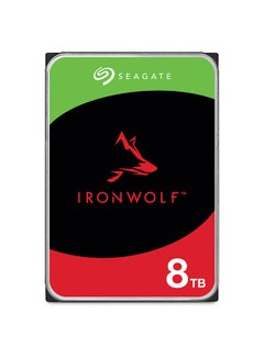 اشتري 8TB IRONWOLF NAS HDD ST8000VN0002 8 TB في الامارات