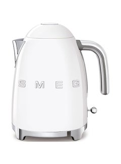 اشتري Retro 50'S Style Kettle Soft Opening Fast Boil 1.7 L 2400 W KLF03WHMAU ‎Matte White في الامارات