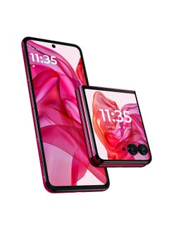 Buy Razr 50 Ultra 5G Dual SIM Hot Pink 12GB RAM 512GB - Middle East Version in Saudi Arabia