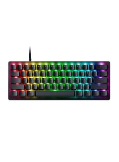 Buy Huntsman V3 Pro 60% Mini Gaming Mechanical Keyboard, Analog Optical Switch Gen-2, Doubleshot PBT Keycaps, N-key Rollover, Anti-Ghosting, Detachable Type-C, ENG Layout | RZ03-04990100-R3M1 Black in Saudi Arabia