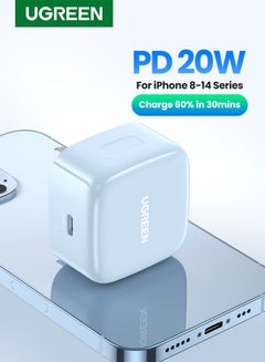 Buy iPhone Charger Type C PD 20W Fast USB C Charger Head Type-C Power Plug Universal Travel Adapter USB-C Plug for iPhone 15/15 Pro Max/15 Pro/15 Plus/14/13/12/11,etc Blue in UAE