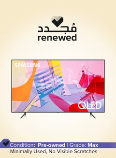 اشتري Renewed - 55-Inch Smart QLED TV 4K 55Q60T Black في الامارات