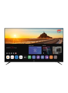 Buy 65 Inch Edgeless 4K QLED Quantum Dot WebOs Smart TV With Magic Remote, Bluetooth And Dolby Audio 2024 Model LT-65NQ7155 Black in UAE