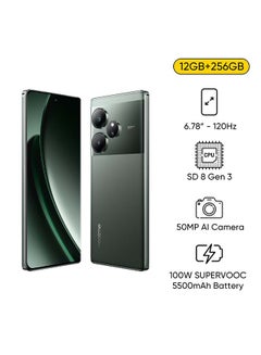 Buy GT6 5G Dual SIM Razor Green 12GB RAM 256GB 5G - International Version in UAE