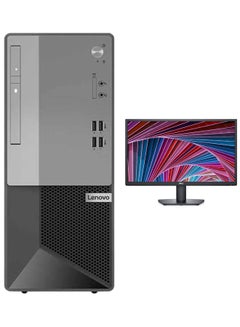 Buy V50T Tower PC, Core i3-13700 Processor/16GB RAM/1TB SSD/Intel UHD 730 Graphics/Windows 11 With Keyboard-Mouse 2GB Vga + Monitor 24 Inch Black in Saudi Arabia