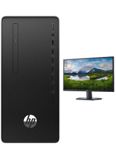 اشتري 290 Tower PC, Core i7-12400  Processor/32GB RAM/1TB SSD/Intel UHD 600 Graphics/Windows 11 With Keyboard-Mouse 4GB Vga + Monitor 27 Inch Black في السعودية