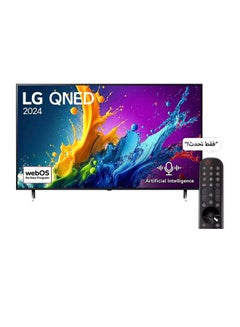 Buy 65 inch 4K QNED Smart TV 65QNED80T6B Black in Saudi Arabia