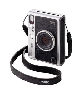 Buy Instax Mini EVO Hybrid Black Instant Camera Bundle with 2X Mini Twin Pack Instant Film in UAE