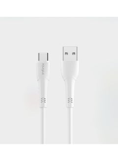 Buy 3A Type C Fast Charging Data Cable White in Saudi Arabia