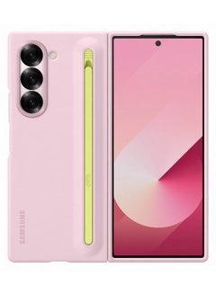 Buy Samsung Galaxy Z Fold6 Silm S Pen Grip Case Pink in Egypt