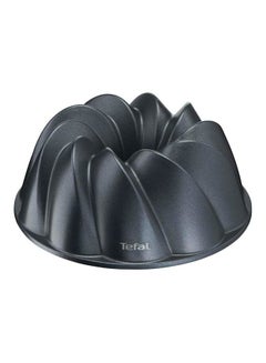 Buy Geometric Bundt Pan 25 cm Perfectly Even GoldenBrown Results NonStick Coating Inside and Out Easy CleaningSafe Modern Curved Cake Pan J3030204 Black 25cm in Saudi Arabia