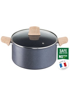 Buy Cookware Set of 5 Pieces  100% Made in France  NonStick with Thermo Signal  G2669282 Grey - Stone 24cm in Saudi Arabia