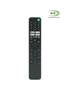 اشتري Replacement Remote Control for Sony HD 4K Smart TV RMF-TX500U RMF-TX520E/TX520P/TX520B/TX520T Black في الامارات