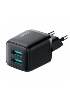 اشتري Mini Fast Charger Dual Ports Black Black في مصر