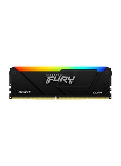 Buy Fury Beast RGB 16GB DDR4 Single Desktop Memory, 3600MT/s Memory Speed, CL18 CAS Latency, 288-Pin Kit, AMD Ryzen Ready, Intel XMP Certified, Black | KF436C18BB2A/16 in Egypt