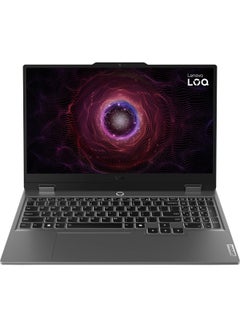 Buy LOQ Laptop with 15.6-Inch 144Hz FHD Display, AMD Ryzen-7 7435HS Processor/16GB RAM/512GB SSD/8GB NVidia GeForce RTX 4060 Graphics Card/Windows 11 English Luna Grey in UAE