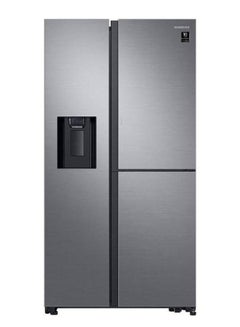 اشتري 628 Liter Side By Side Refrigerator With Water Dispenser RH65A5401M9/EU Silver في الامارات