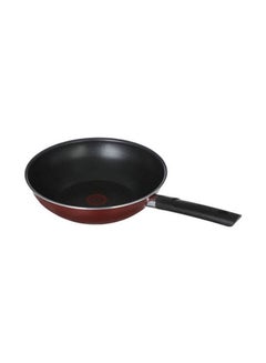 Buy Tefal Armatal Wok Pan, Size 28 cm, Dark Red - 220716228 Red 28cm in Egypt