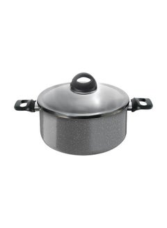 اشتري Cook Natural Stewpot Stainless Steel Lid Silver 22cm في مصر