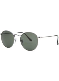 Buy Men's UV Protection Round Shape Sunglasses RB-3447-53-O29 - Gold in Saudi Arabia