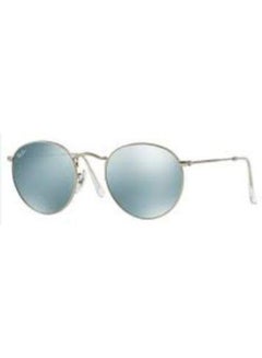 Buy Men's UV Protection Round Shape Sunglasses RB-3447-50-019/30 - Silver in Saudi Arabia